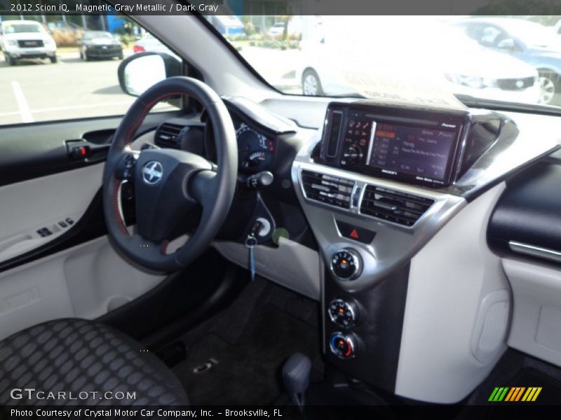 Magnetic Gray Metallic / Dark Gray 2012 Scion iQ
