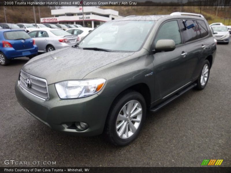 Front 3/4 View of 2008 Highlander Hybrid Limited 4WD