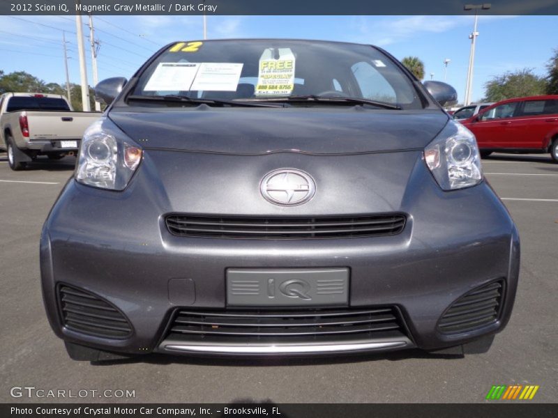 Magnetic Gray Metallic / Dark Gray 2012 Scion iQ