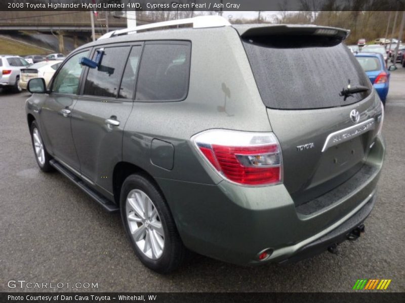  2008 Highlander Hybrid Limited 4WD Cypress Green Pearl