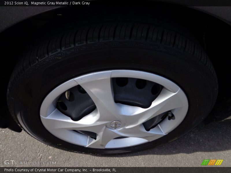 Magnetic Gray Metallic / Dark Gray 2012 Scion iQ