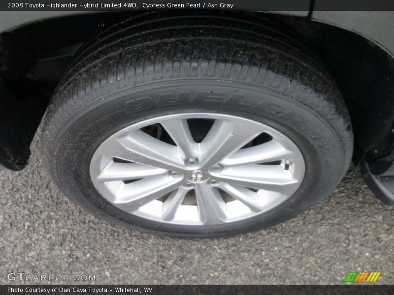  2008 Highlander Hybrid Limited 4WD Wheel