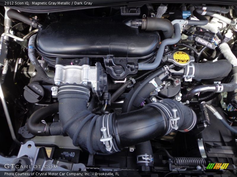 Magnetic Gray Metallic / Dark Gray 2012 Scion iQ