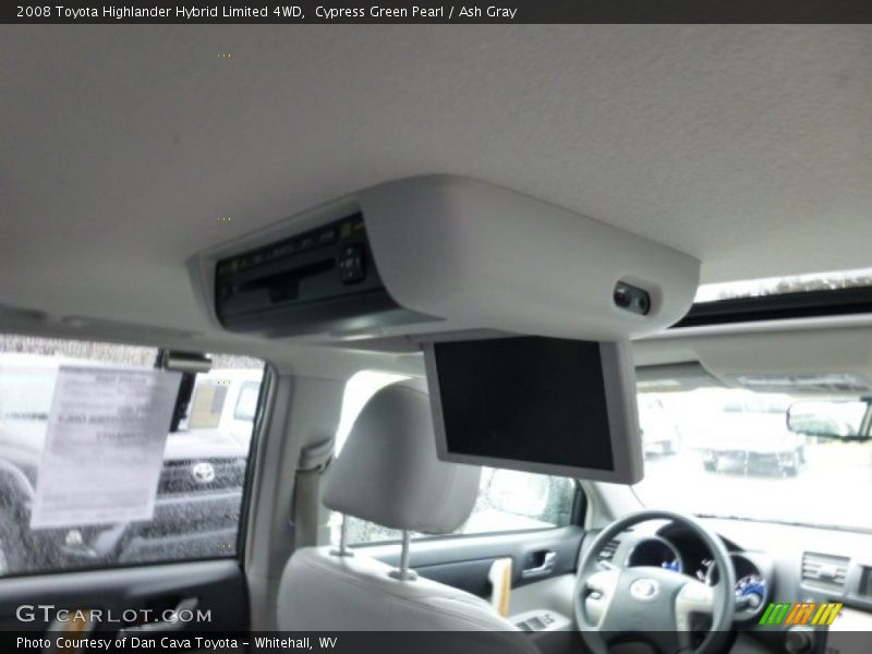 Cypress Green Pearl / Ash Gray 2008 Toyota Highlander Hybrid Limited 4WD