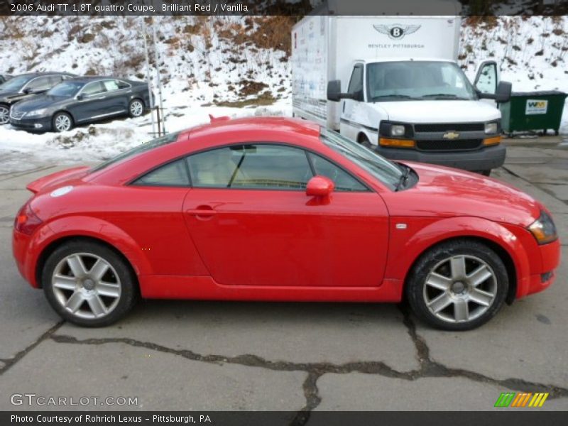  2006 TT 1.8T quattro Coupe Brilliant Red