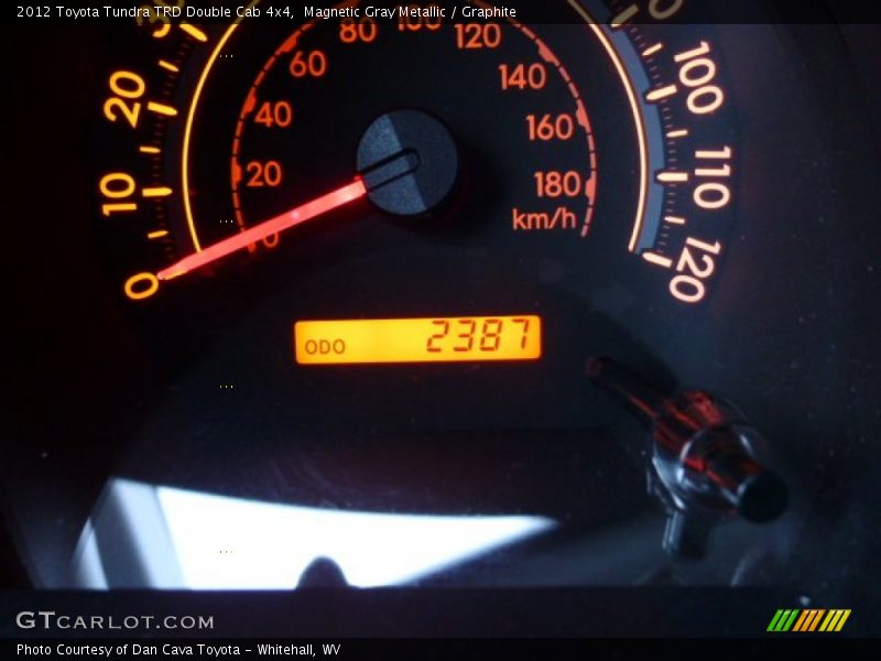 Magnetic Gray Metallic / Graphite 2012 Toyota Tundra TRD Double Cab 4x4