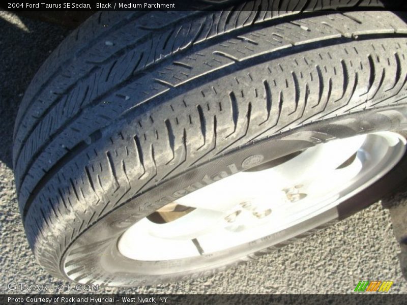 Black / Medium Parchment 2004 Ford Taurus SE Sedan