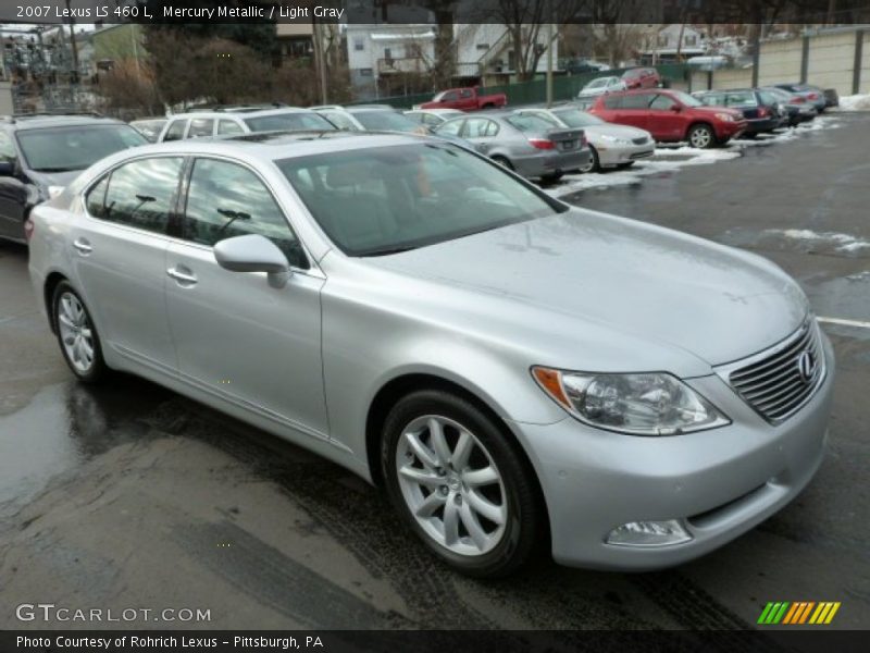 Mercury Metallic / Light Gray 2007 Lexus LS 460 L