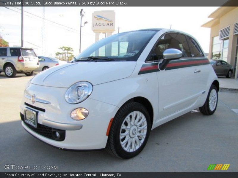 Gucci Bianco (White) / 500 by Gucci Nero (Black) 2012 Fiat 500 Gucci