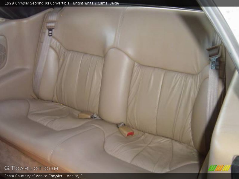 Bright White / Camel Beige 1999 Chrysler Sebring JXi Convertible