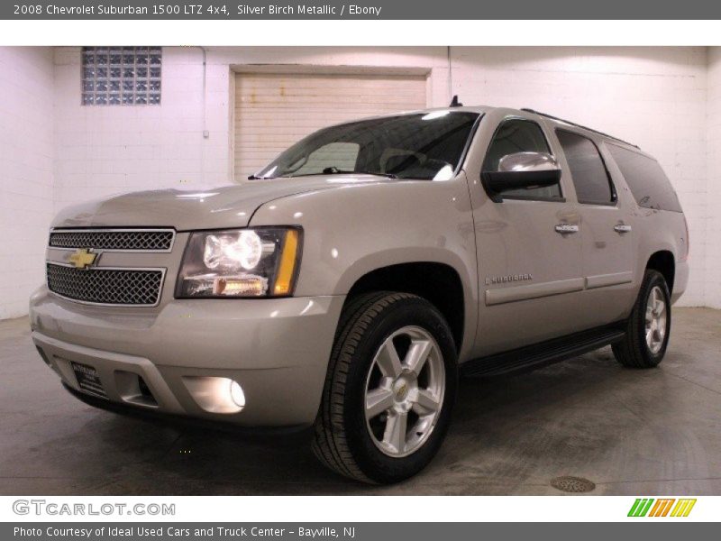 Silver Birch Metallic / Ebony 2008 Chevrolet Suburban 1500 LTZ 4x4