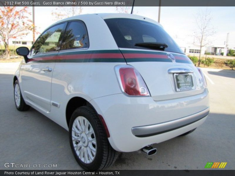 Gucci Bianco (White) / 500 by Gucci Nero (Black) 2012 Fiat 500 Gucci