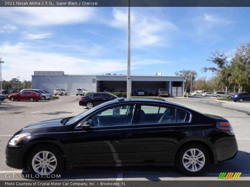 Super Black / Charcoal 2011 Nissan Altima 2.5 SL