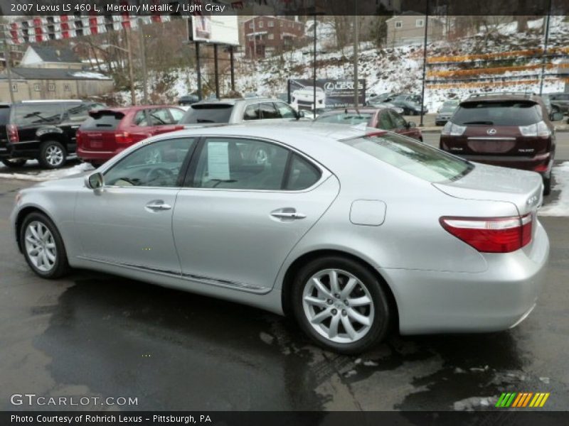 Mercury Metallic / Light Gray 2007 Lexus LS 460 L