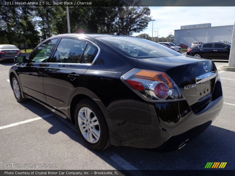 Super Black / Charcoal 2011 Nissan Altima 2.5 SL