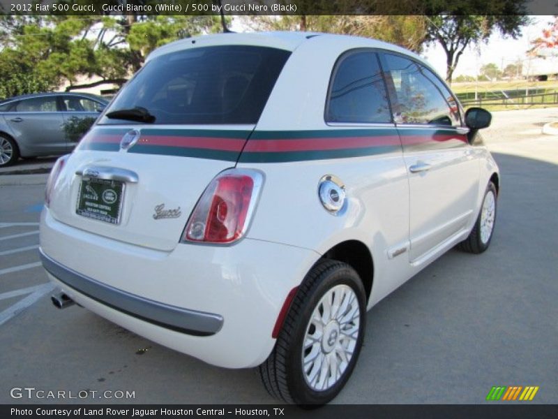 Gucci Bianco (White) / 500 by Gucci Nero (Black) 2012 Fiat 500 Gucci