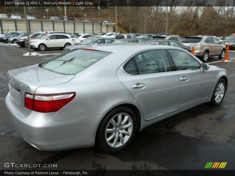 Mercury Metallic / Light Gray 2007 Lexus LS 460 L