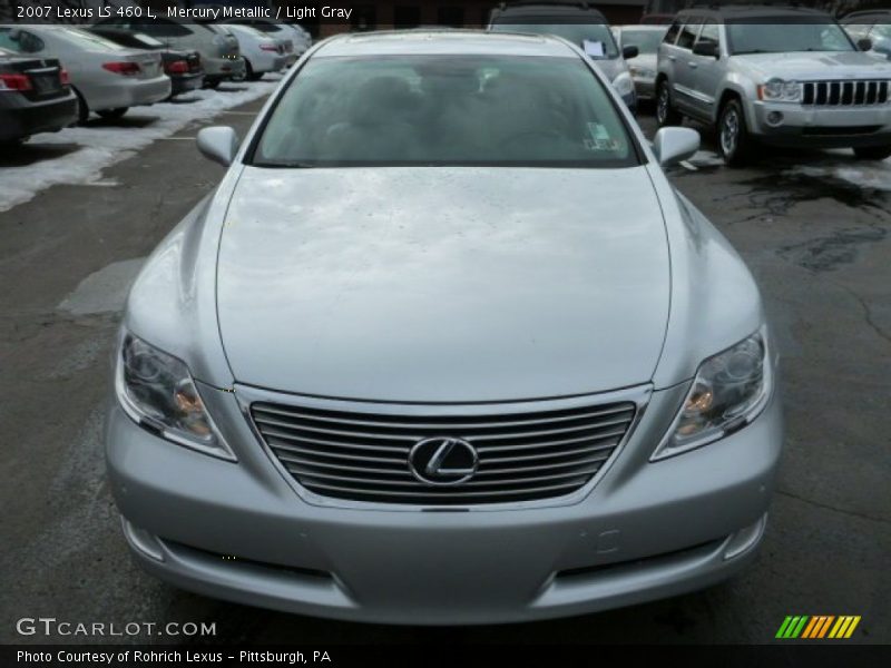 Mercury Metallic / Light Gray 2007 Lexus LS 460 L