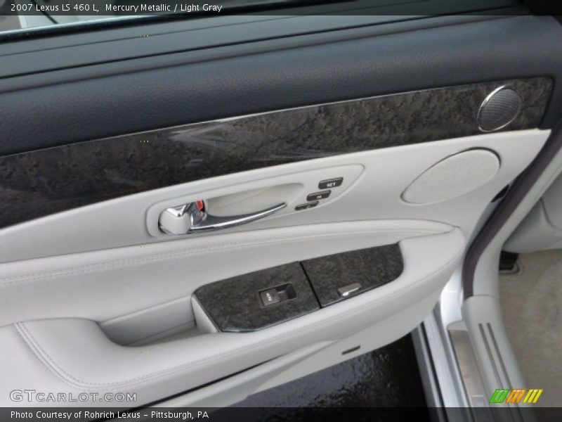 Mercury Metallic / Light Gray 2007 Lexus LS 460 L
