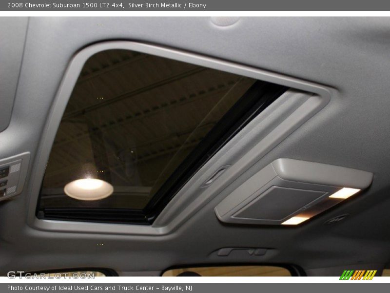 Silver Birch Metallic / Ebony 2008 Chevrolet Suburban 1500 LTZ 4x4