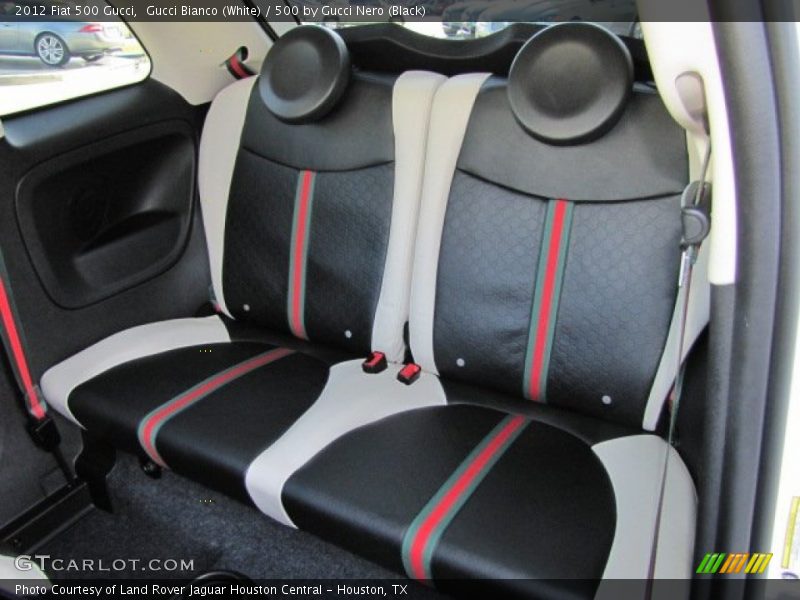 Rear Seat of 2012 500 Gucci