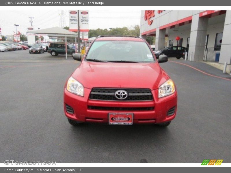 Barcelona Red Metallic / Sand Beige 2009 Toyota RAV4 I4