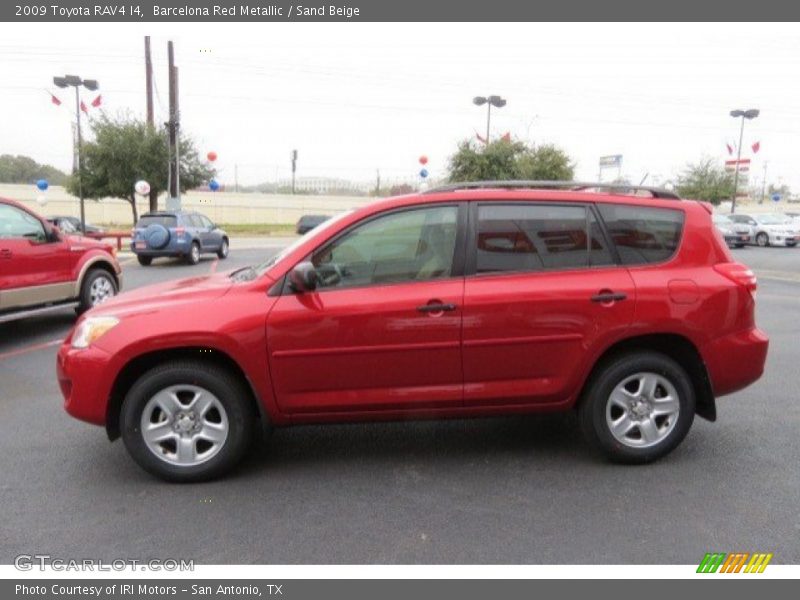 Barcelona Red Metallic / Sand Beige 2009 Toyota RAV4 I4