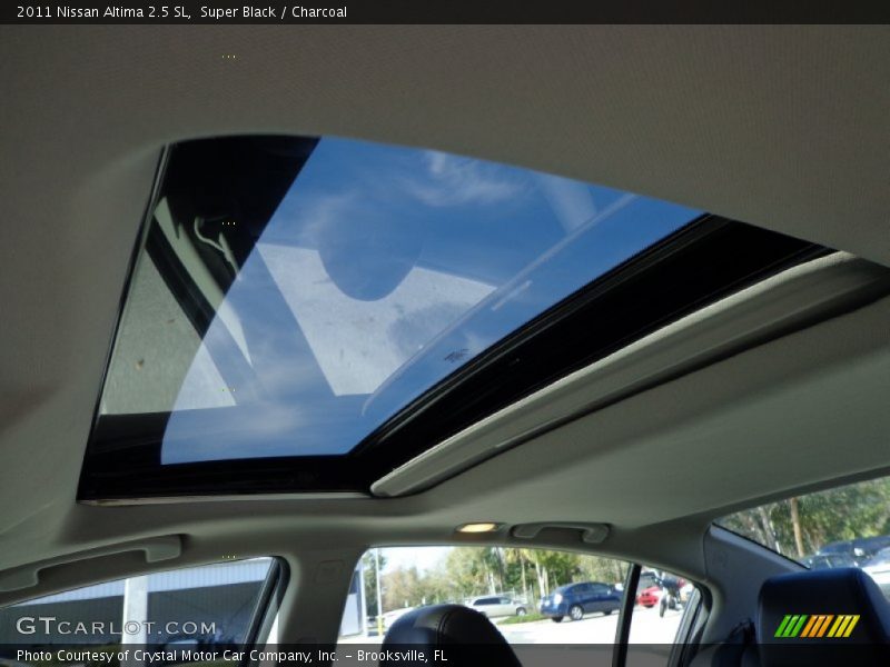 Super Black / Charcoal 2011 Nissan Altima 2.5 SL