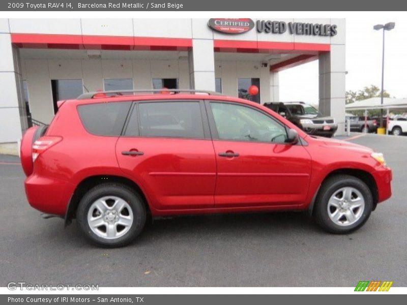 Barcelona Red Metallic / Sand Beige 2009 Toyota RAV4 I4