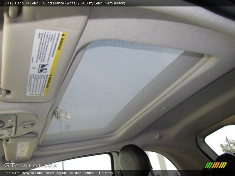 Gucci Bianco (White) / 500 by Gucci Nero (Black) 2012 Fiat 500 Gucci