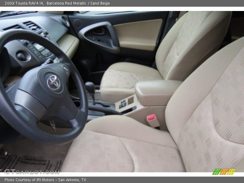 Barcelona Red Metallic / Sand Beige 2009 Toyota RAV4 I4