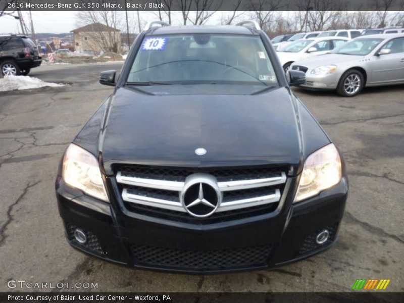 Black / Black 2010 Mercedes-Benz GLK 350 4Matic