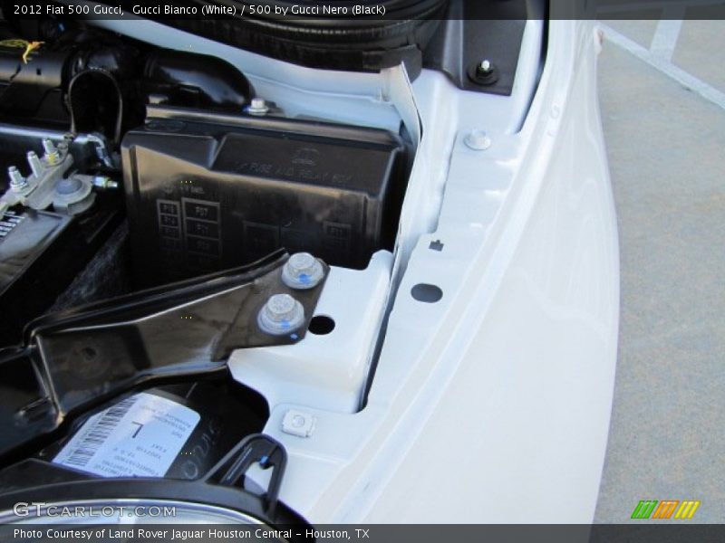 Gucci Bianco (White) / 500 by Gucci Nero (Black) 2012 Fiat 500 Gucci