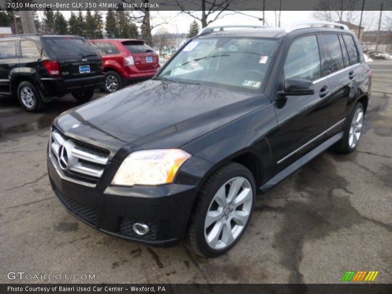 Black / Black 2010 Mercedes-Benz GLK 350 4Matic