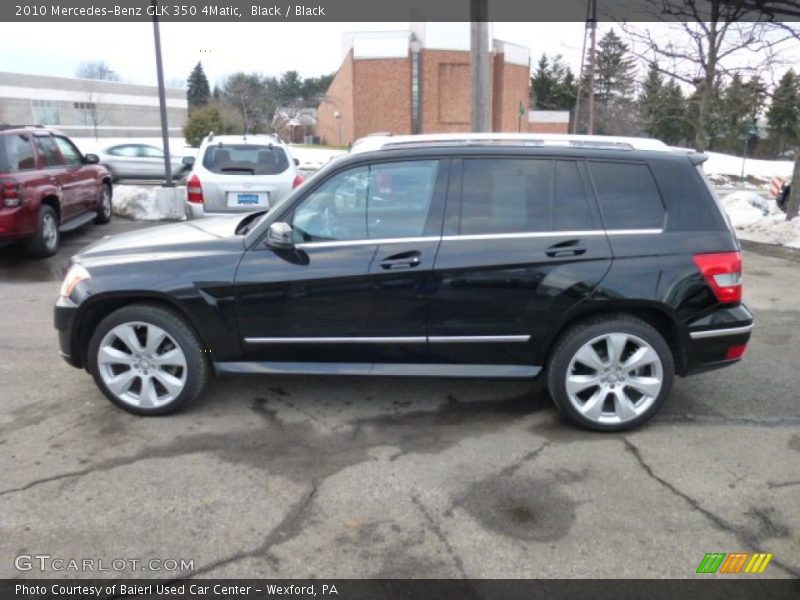 Black / Black 2010 Mercedes-Benz GLK 350 4Matic