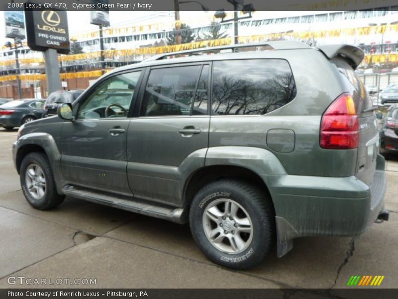 Cypress Green Pearl / Ivory 2007 Lexus GX 470