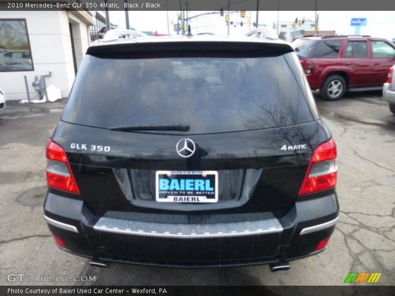 Black / Black 2010 Mercedes-Benz GLK 350 4Matic
