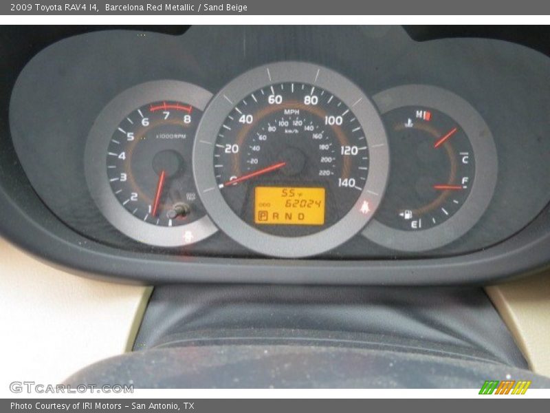 Barcelona Red Metallic / Sand Beige 2009 Toyota RAV4 I4
