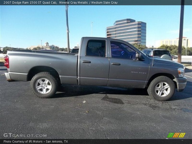 Mineral Gray Metallic / Medium Slate Gray 2007 Dodge Ram 1500 ST Quad Cab