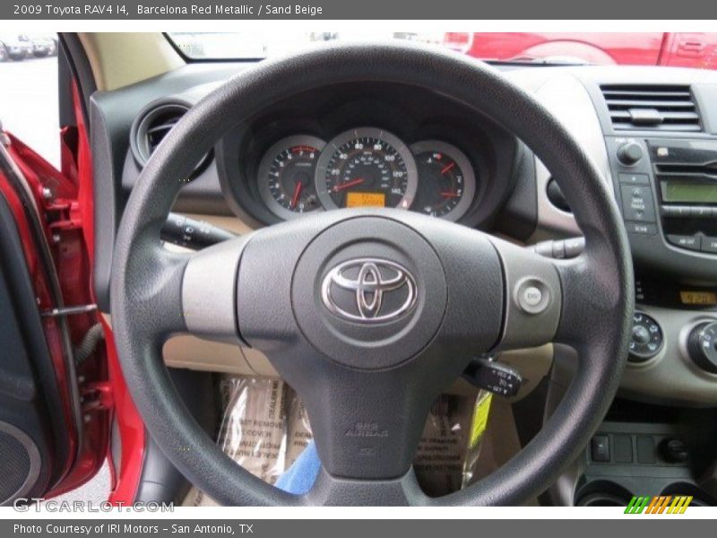 Barcelona Red Metallic / Sand Beige 2009 Toyota RAV4 I4