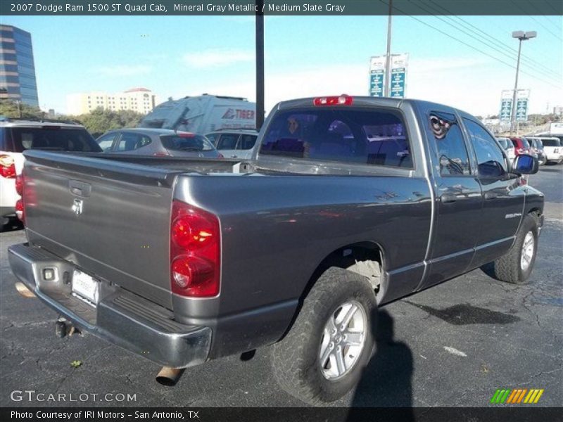 Mineral Gray Metallic / Medium Slate Gray 2007 Dodge Ram 1500 ST Quad Cab