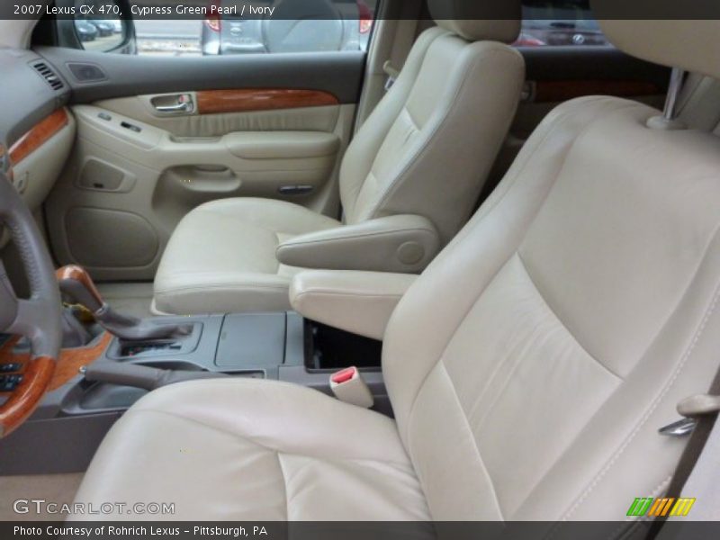 Cypress Green Pearl / Ivory 2007 Lexus GX 470