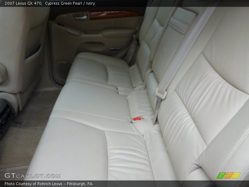 Cypress Green Pearl / Ivory 2007 Lexus GX 470