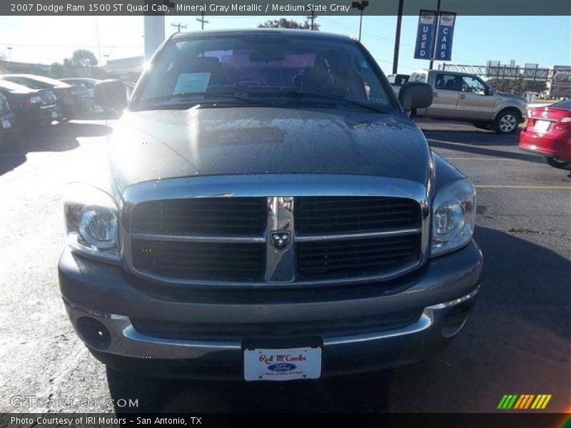 Mineral Gray Metallic / Medium Slate Gray 2007 Dodge Ram 1500 ST Quad Cab