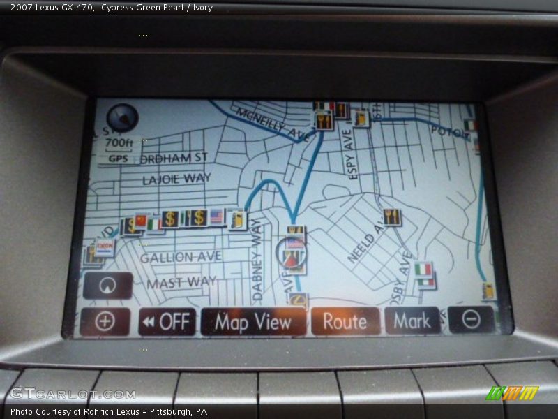 Cypress Green Pearl / Ivory 2007 Lexus GX 470