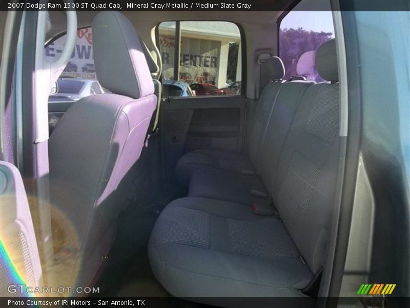 Mineral Gray Metallic / Medium Slate Gray 2007 Dodge Ram 1500 ST Quad Cab