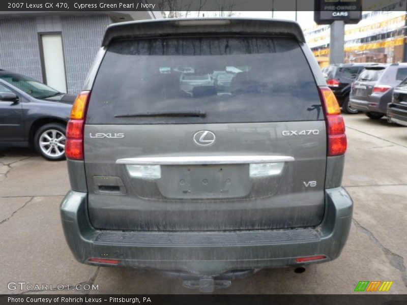 Cypress Green Pearl / Ivory 2007 Lexus GX 470