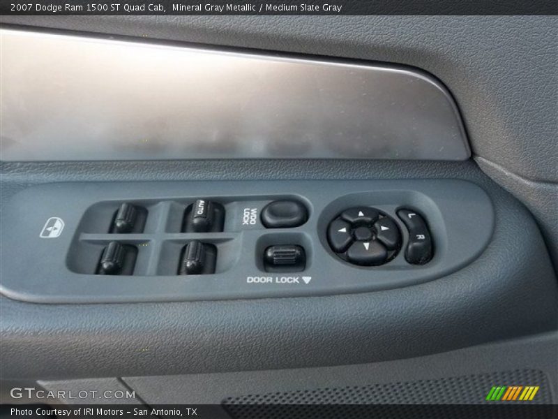 Mineral Gray Metallic / Medium Slate Gray 2007 Dodge Ram 1500 ST Quad Cab