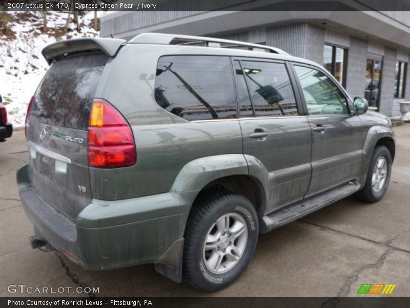 Cypress Green Pearl / Ivory 2007 Lexus GX 470
