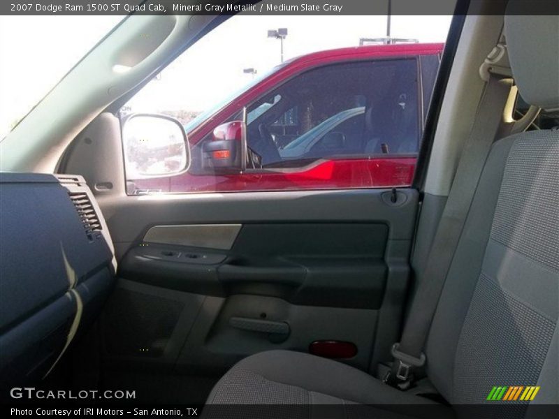 Mineral Gray Metallic / Medium Slate Gray 2007 Dodge Ram 1500 ST Quad Cab